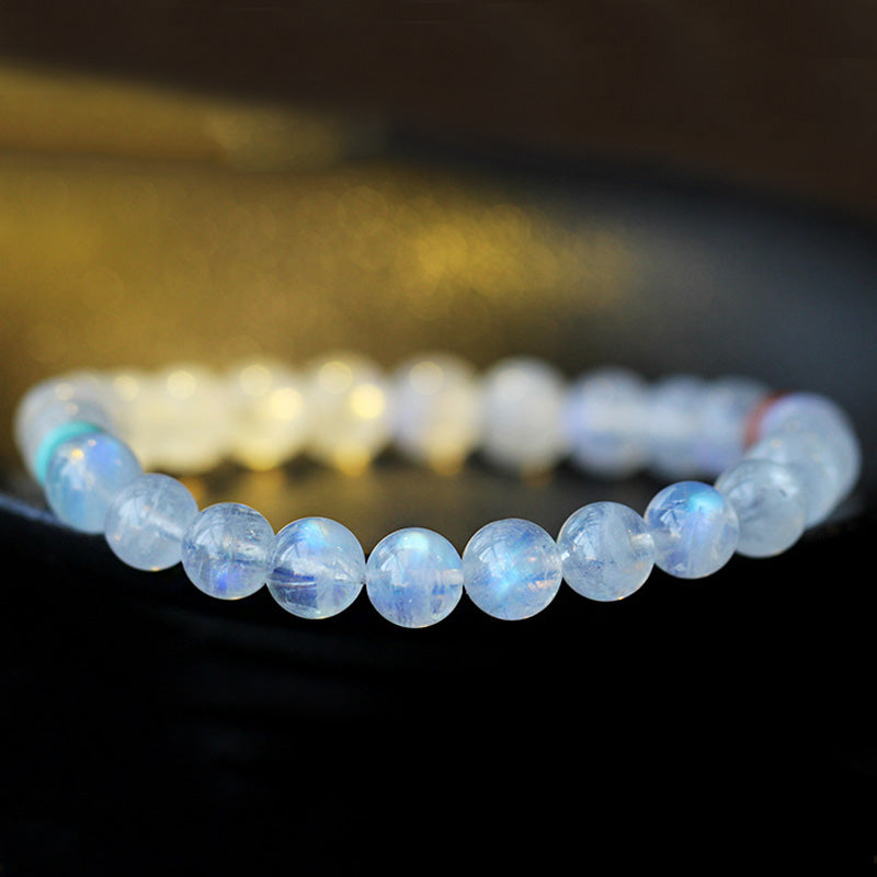 Fortune Jewel Moonstone Calm Healing Positive Bracelet