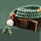 Fortune Jewel Lotus Cyan Bodhi Seed Success Bracelet Fortune Jewel