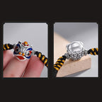 Fortune Jewel Handmade Dancing Lion Luck Braided String Bracelet