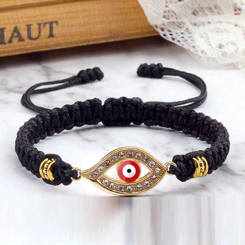 Fortune Jewel Evil Eye Keep Away Evil Spirits String Bracelet