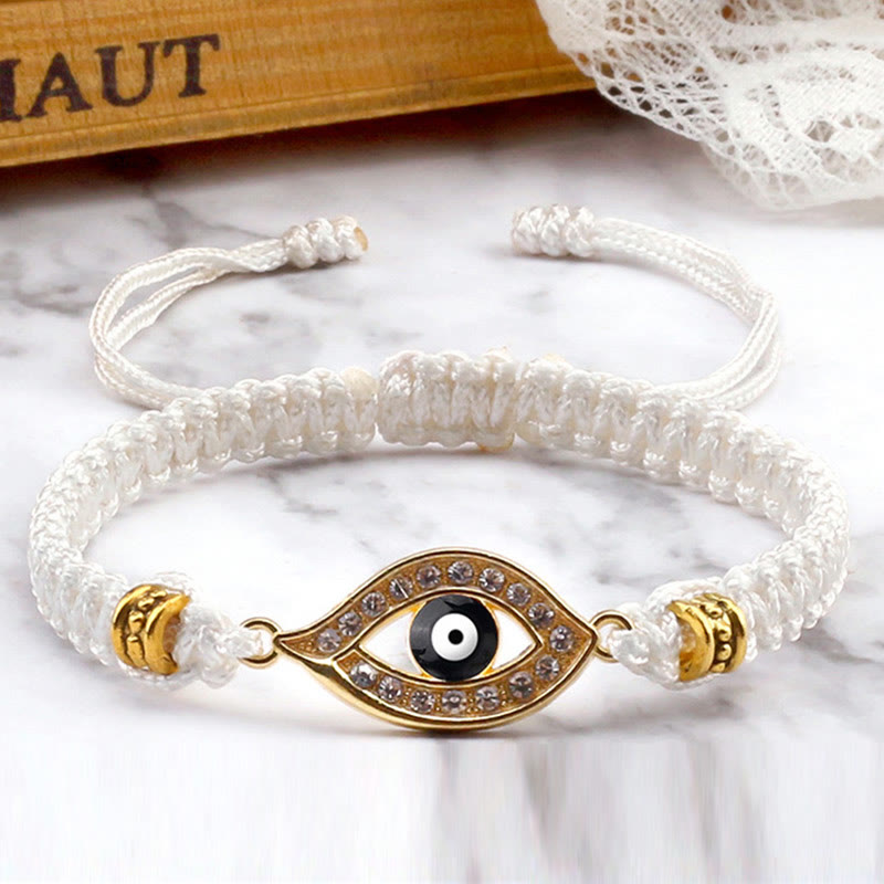 Fortune Jewel Evil Eye Keep Away Evil Spirits String Bracelet