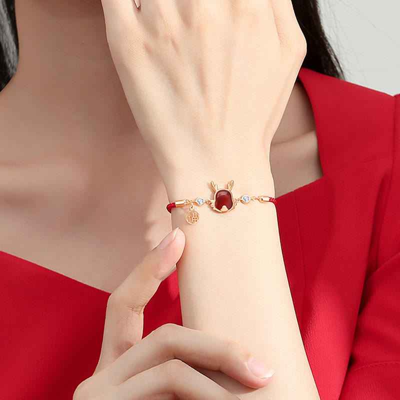 ❗❗❗A Flash Sale- Fortune Jewel 925 Sterling Silver Year of the Dragon Natural Red Agate Dragon Attract Fortune Fu Character Strength Bracelet Necklace Pendant Earrings