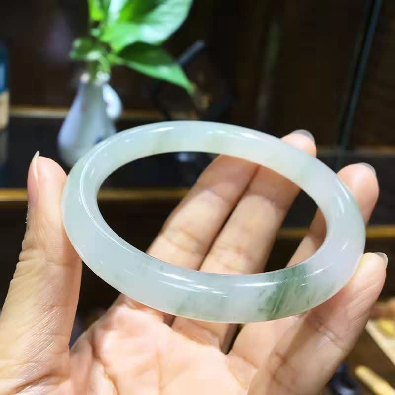 Fortune Jewel Jade Abundance Luck Blessing Bracelet Bangle