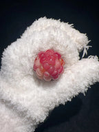 Pink Jelly Gemstone Natural Corn Ornament