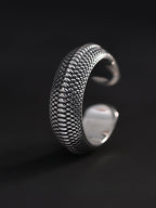 Buddha3bodhi 925 Silver Dragon Scale Ring