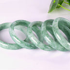 Fortune Jewel Natural Jade Prosperity Bangle Bracelet