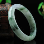 Fortune Jewel Jade Luck Blessing Prosperity Bracelet Bangle
