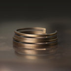 Fortune Jewel Rustic Copper Luck Viking Cuff Bracelet