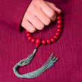 Fortune Jewel Abelia Biflora Wood Warding Off Evil Spirits Wrist Mala