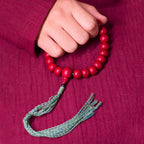 Fortune Jewel Abelia Biflora Wood Warding Off Evil Spirits Wrist Mala