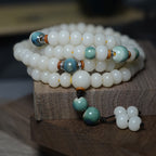 Fortune Jewel 108 Mala Beads Bodhi Seed Keep Away Evil Spirits Calm Bracelet