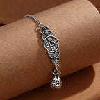 Fortune Jewel Copper Coin Money Bag Wealth Bracelet