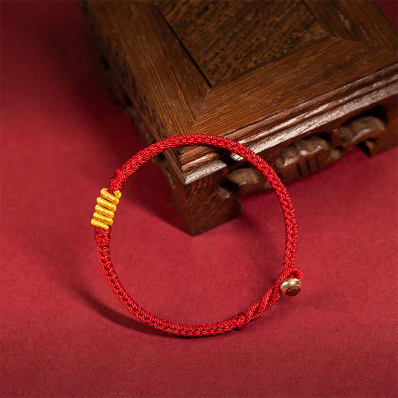 Fortune Jewel Handcrafted King Kong Knot Luck Protection Braid Rope Bracelet