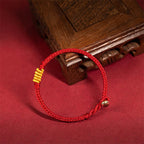Fortune Jewel Handcrafted King Kong Knot Luck Protection Braid Rope Bracelet