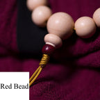 Fortune Jewel Natural Abelia Biflora Wood Blessing Wrist Mala