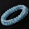 Fortune Jewel Natural Aquamarine Peace Healing Bracelet
