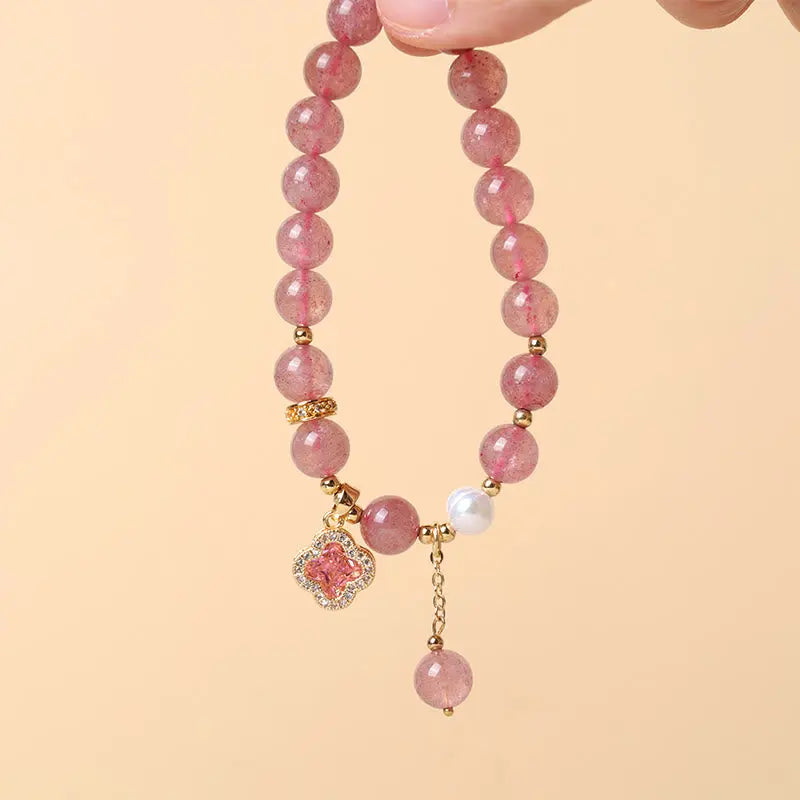Fortune Jewel "Wishing Love and Sweet Blessings" Quartz Bracelet Includes Gift Message Card Fortune Jewel