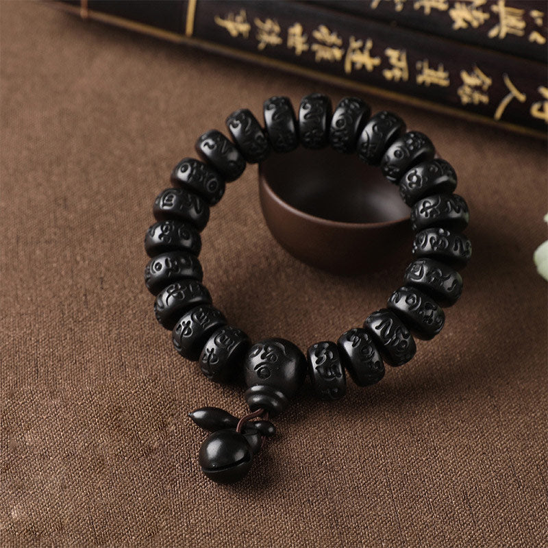 Fortune Jewel Tibetan Lightning Strike Wood Protection Bracelet