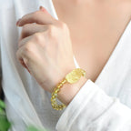 Fortune Jewel FengShui Citrine PiXiu Wealth Bracelet