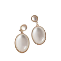 Moonlight Cat's Eye Stone Earrings