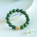Fortune Jewel Bodhi Seed Om Mani Padme Hum Carved Harmony Bracelet
