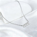 Stainless Steel Angel Number 2222 Necklace