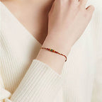Fortune Jewel Handcrafted Koi Fish Wealth Prosperity Braided Rope Bracelet