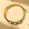 Fortune Jewel Colorful Rope Zongzi Pattern Luck Handmade Child Adult Bracelet
