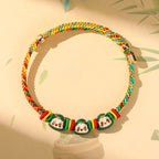Fortune Jewel Colorful Rope Zongzi Pattern Luck Handmade Child Adult Bracelet