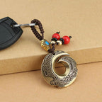 Fortune Jewel Good Luck Fortune Copper Wealth Key Chain