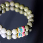 Fortune Jewel Natural Alashan Agate Encourage Bracelet