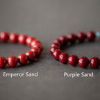 Fortune Jewel Cinnabar Green Aventurine Fortune Luck Bracelet