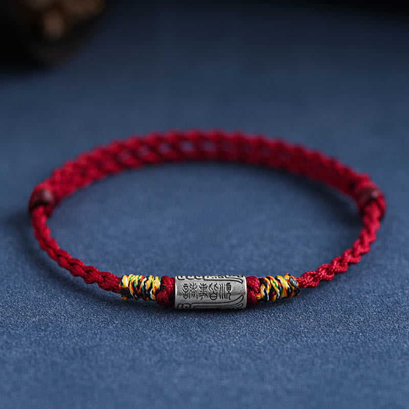 Fortune Jewel Handcrafted 925 Sterling Silver Everything Goes Well Design Protection Strength Bracelet Anklet
