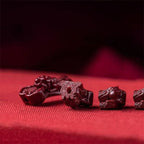 Fortune Jewel Handcrafted PiXiu Cinnabar Wealth Luck Braided Bracelet