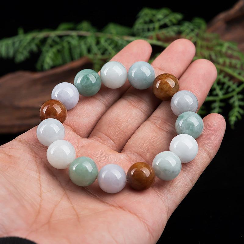 Fortune Jewel Natural Jade Healing Protection Bracelet