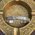 Fortune Jewel Eye Of Horus Protection Copper Cuff Bracelet Bangle
