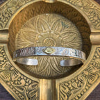 Fortune Jewel Eye Of Horus Protection Copper Cuff Bracelet Bangle