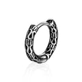 Fortune Jewel Retro Pattern Titanium Steel Balance Earrings