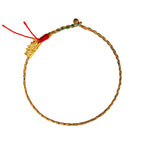 Fortune Jewel Year of the Dragon Handmade Colorful Dragon Carved Success Braided Bracelet