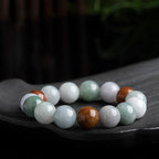 Fortune Jewel Natural Jade Healing Protection Bracelet