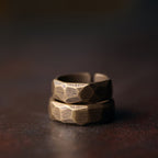 Fortune Jewel Tibetan Simple Design Copper Wealth Ring