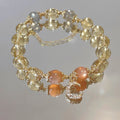 Fortune Jewel Blessed Moon Citrine Abundant Energy Bracelet