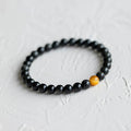 Fortune Jewel Natural Rainbow Obsidian Tiger Eye Positive Love Bracelet