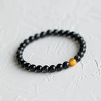 Fortune Jewel Natural Rainbow Obsidian Tiger Eye Positive Love Bracelet
