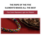 Fortune Jewel "May everything go your way" Lucky Multicolored Bracelet