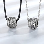 Fortune Jewel PiXiu Luck Wealth Rotatable Necklace Pendant