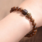Fortune Jewel Phoebe Zhennan Wood Spirituality Bracelet