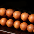 Fortune Jewel Tibetan Sandalwood Lotus Enlightenment Charm Mala Bracelet