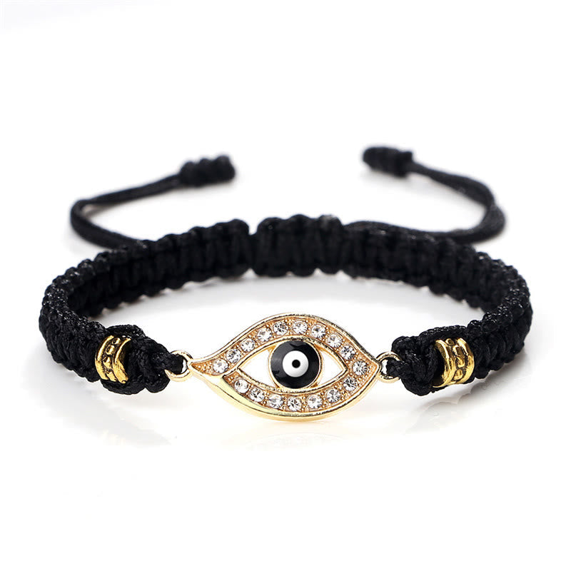 Fortune Jewel Evil Eye Keep Away Evil Spirits String Bracelet