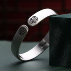 Fortune Jewel Feng Shui Five Emperor Coins Peanut Wealth Bracelet Bangle